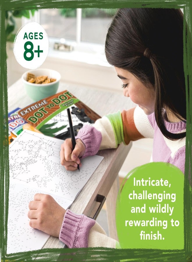 مايندوير كتاب MindWare Extreme Dot-to-Dot: National Parks - كتاب أنشطة توصيل النقاط والتلوين للأطفال والمراهقين والبالغين - 32 لغزًا شيقًا - كتاب أنشطة ممتع وهادئ للأولاد والبنات - Image 2